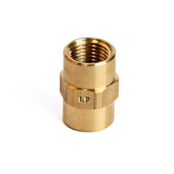 ATC 1/8 in. FPT X 1/8 in. D FPT Brass Coupling