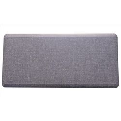 KAF Home 17.3 in. W X 39 in. L Gray Polyurethane Anti-Fatigue Mat