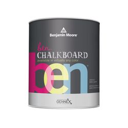 Benjamin Moore Ben Eggshell Acrylic Chalkboard Paint 1 quart (US)