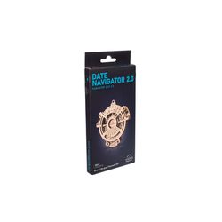 UGears Date Navigator 2.0 Mechanical Model Kit Tan 24 pc
