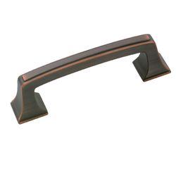 Amerock Traditional Arch Cabinet Pull 3 in. Oil Rubbed Bronze Brown 1 pk