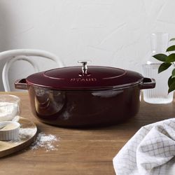Staub Cast Iron Dutch Oven 6.25 qt Grenadine