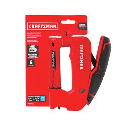 CRAFTSMAN Pushfire 9/16 in. Heavy Duty Stapler