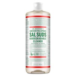 Dr. Bronner's Sal Suds Pine Scent Concentrated Organic Biodegradable Cleaner Liquid 32 oz