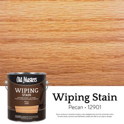 Old Masters Semi-Transparent Pecan Oil-Based Wiping Stain 1 gal
