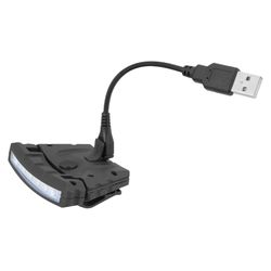 PT Power 200 lm Black LED Rechargeable Clip Light
