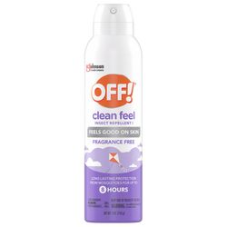OFF! Clean Feel Insect Repellent Liquid For Mosquitoes/Ticks 5 oz