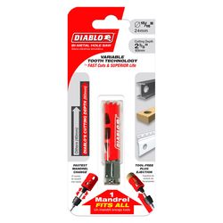 Diablo 15/16 in. Bi-Metal Hole Saw Arbor Included