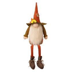 Glitzhome 24.02 in. Gnome Shelf Sitter Fall Decor