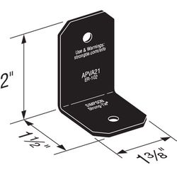 Simpson Strong-Tie OA Avant Collection 2 in. W X 1.5 in. L Steel Angle