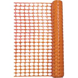 Mutual Industries 4 ft³ H X 50 ft³ L Polyethylene Snow Safety Fencing Orange