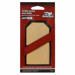 Ace 5 in. L X 2-5/8 in. W Assorted Grit Aluminum Oxide Sanding Sheet 5 pk