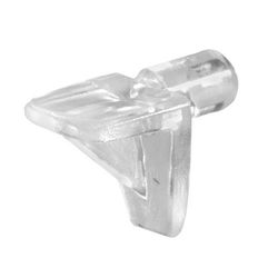 Prime-Line Clear Plastic Shelf Support Peg 1 Ga. 5 lb
