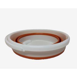 Kosin Family Flex Pail 2.65 gal Bucket Orange