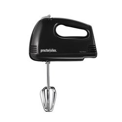 Hamilton Beach Proctor Silex Black 5 speed Hand Mixer