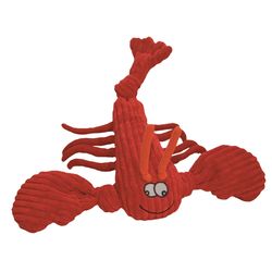 HuggleHounds Knottie For Dog Red Plush McCracken Lobsta Squeaky Dog Toy Large 1 pk
