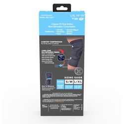 Copper Fit Dual Action Compression Knee Sleeve 1 pk