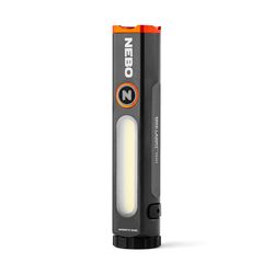 NEBO Mini Larry 500 lm Storm Gray LED Rechargeable Pocket Light 14500 Battery