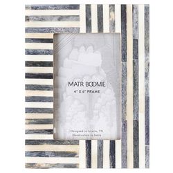 Matr Boomie Mukhendu Multicolored Wood Picture Frame 6 in.