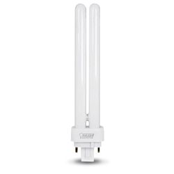 Feit 26 watt PL  1.4 in. Dia. x 6.75 in. L Fluorescent Bulb  Neutral White  3500 K