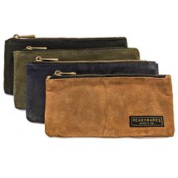 Readywares Waxed Canvas Zippered Bag Assorted 4 pc