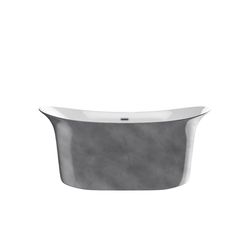 A&E Bath and Shower 27 in. H X 31 in. W X 66 in. L White Bathtub