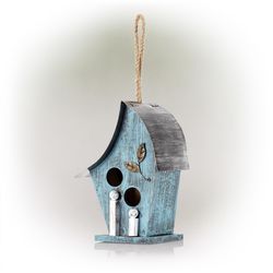 Alpine 12 in. H Wood Bird House