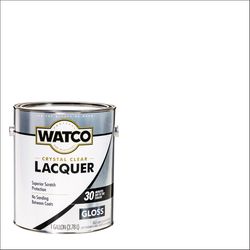 WATCO Gloss Clear Oil-Based Alkyd Wood Finish Lacquer 1 gal