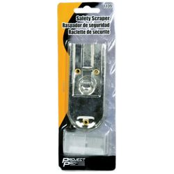 Performance Tool 4 in. Retractable Safety Scraper Silver 6 pc