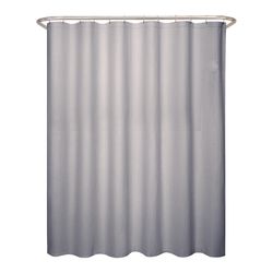 Zenna Home 72 in. H X 70 in. W Blue Shower Curtain Fabric