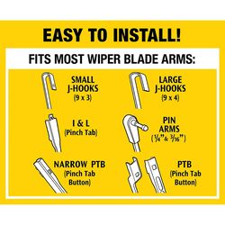 Rain-X Latitude 17 in. All Season Windshield Wiper Blade