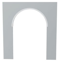 Amerimax 1.25 in. W X 8 ft. L PVC Archway Corner Bead