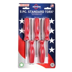 Mayhew Torx Screwdriver Set 5 pc