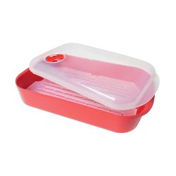 Nordic Ware Red 1.38 qt Food Steamer