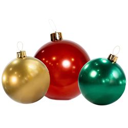 Holiball Vintage Green 18 in. Inflatable