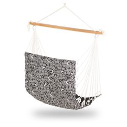 Classic Accessories Frida Kahlo 40 in. W X 49 in. L 1 person Black Flores Eternas Folding Hammock Ch