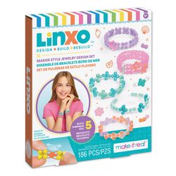 Make It Real LinXo Seaside Style Jewelry Design Set Assorted 186 pc