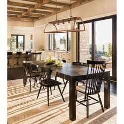 Westinghouse Oak Lane Barnwood Washed Copper 5 lights Chandelier