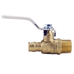 Apollo 1/2 in. Brass Expansion Pex Ball Valve Full Port Quarter-Turn Lever For Potable Water