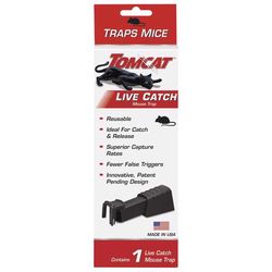 Tomcat Small Live Catch Trap For Mice 1 pk