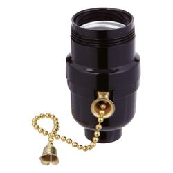 Jandorf Phenolic Medium Base Pull Chain Socket 1 pk