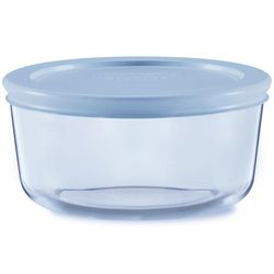 Pyrex Simply Store 4 cups Blue Food Storage Container 1 pk