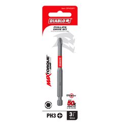 Diablo Phillips 3-1/2 in. L Screwdriver Bit 1 pc