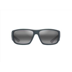 Maui Jim Keha AF Sunglasses Men's Matte Dark Military Green Frame Neutral Gray Lens Polarized