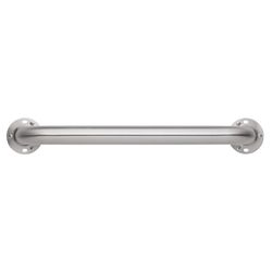 Homewerks Brushed Gray Grab Bar Stainless Steel 1-1/2 in. H X 42 in. L