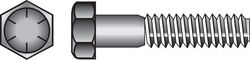 HILLMAN 5/16 in. D X 1-1/2 in. L Heat Treated Steel Hex Head Cap Screw 100 pk
