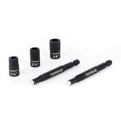 Norske Hex Nut Driver Set S2 Tool Steel 5 pc