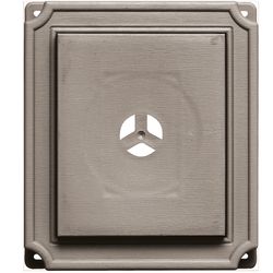 Builders Edge 8 in. H X 1-1/2 in. L Prefinished Clay Vinyl Mounting Block