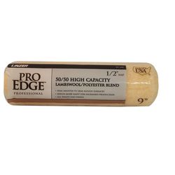 Linzer Pro Edge Lambswool Polyester 9 in. W X 1/2 in. Regular Paint Roller Cover 1 pk