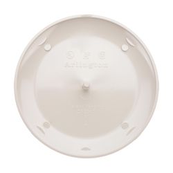 Vanco Round PVC 1 gang 0.5 in. H X 5.5 in. W Ceiling Box Cover